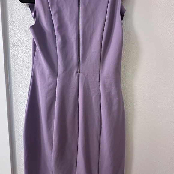 Enfocus Studio Women Light Purple Formal Ruffled Dress - Picture 3 of 4